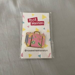 Rosé Mansion NYC Pin